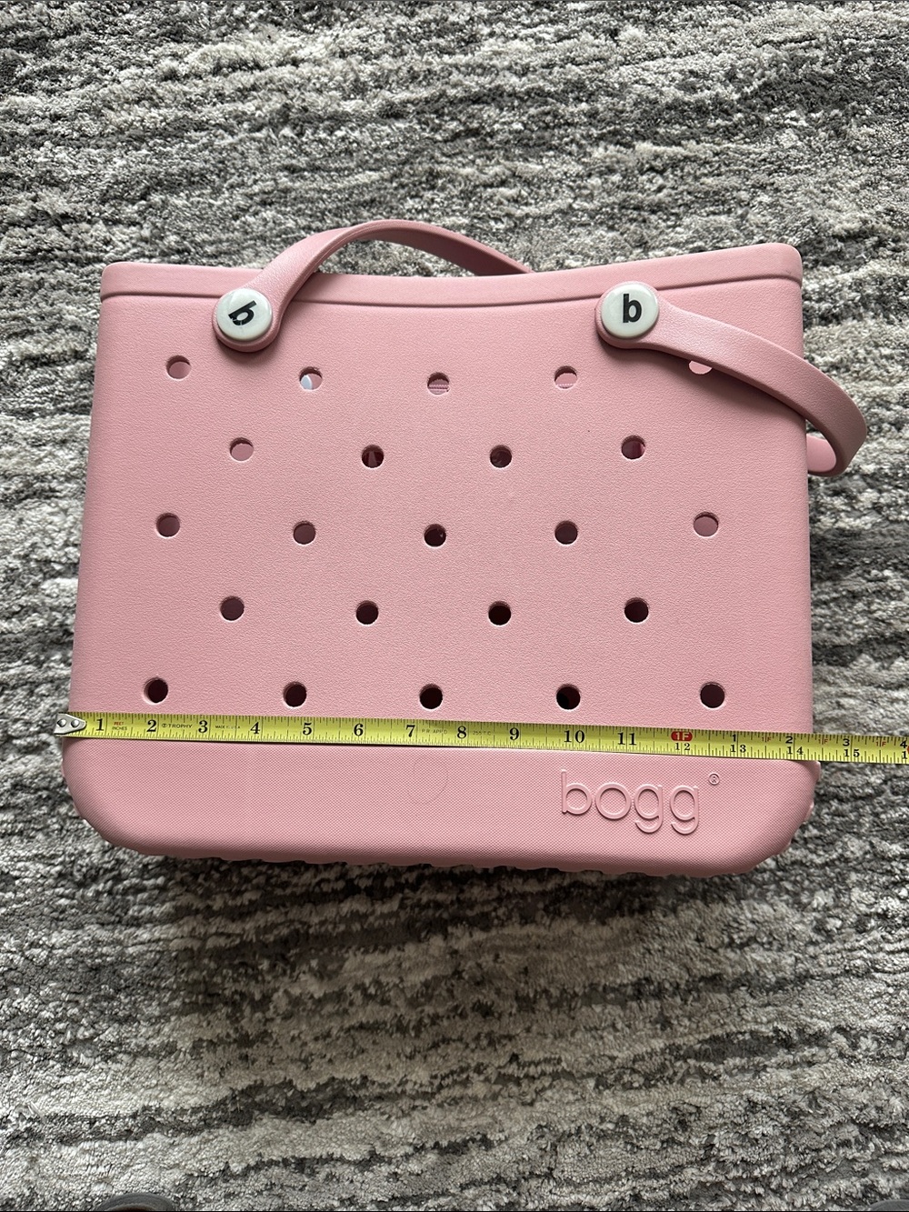 Bogg Pink/Mauve Perforated Tote Bag - Picture 7 of 9